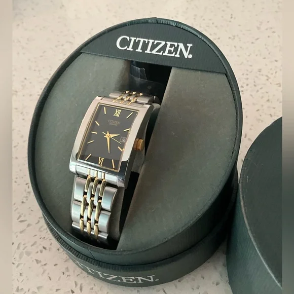 Citizen Quartz Stainless Classic Two-tone Watch - Picture 1 of 6